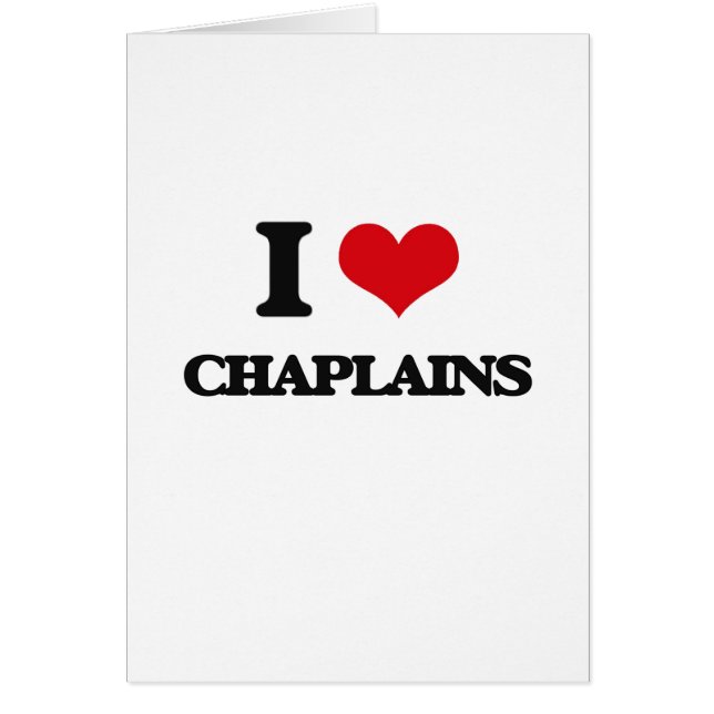 I love Chaplains (Front)