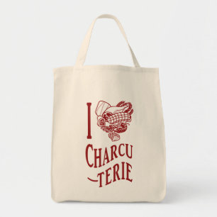 I Love Charcuterie Tote Bag