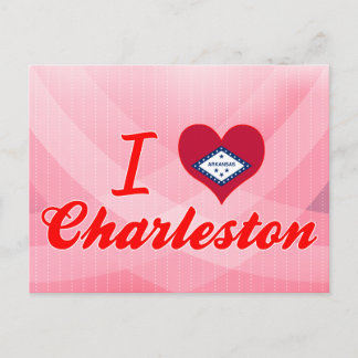 I Love Charleston, Arkansas Postcard