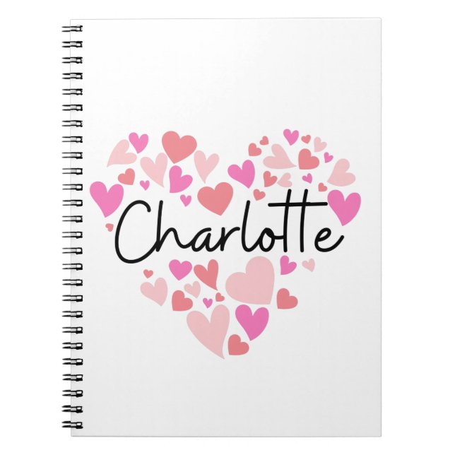 I love Charlotte Notebook (Front)