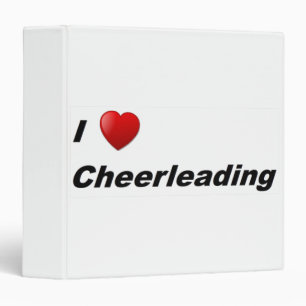 I Love Cheerleading Binder
