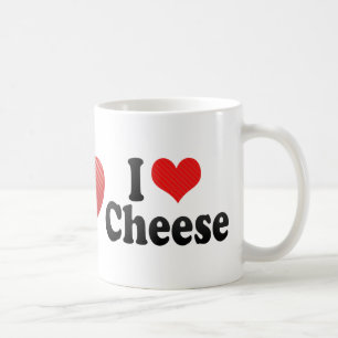 I Love Cheese Coffee Mug