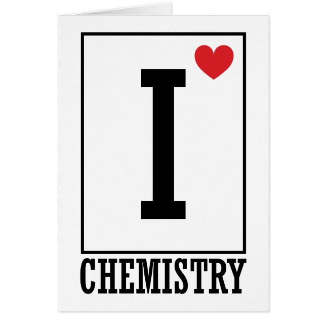 I Love Chemistry (Front)