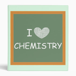 I Love Chemistry Binder