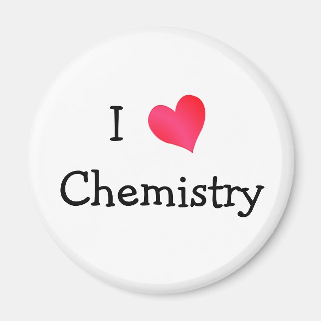 I Love Chemistry Magnet (Front)