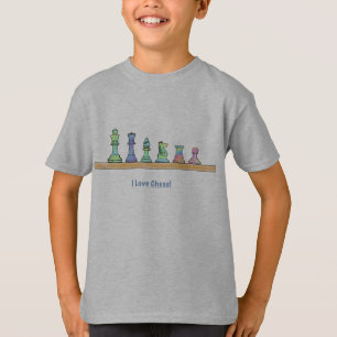 I Love Chess! Kid’s T-shirt