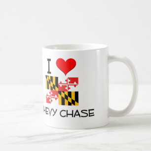 I Love Chevy Chase Maryland Coffee Mug