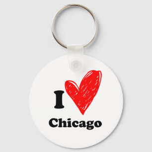 I love Chicago Keychain
