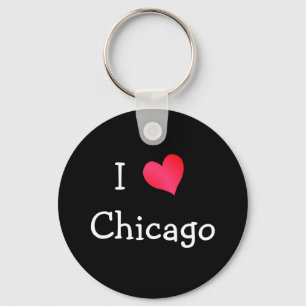 I Love Chicago Keychain