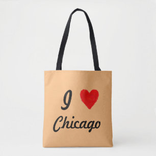 I Love Chicago Tote Bag