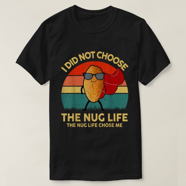 I Love Chicken Nuggets Nug Life Boy Toddler T-Shirt (Design Front)