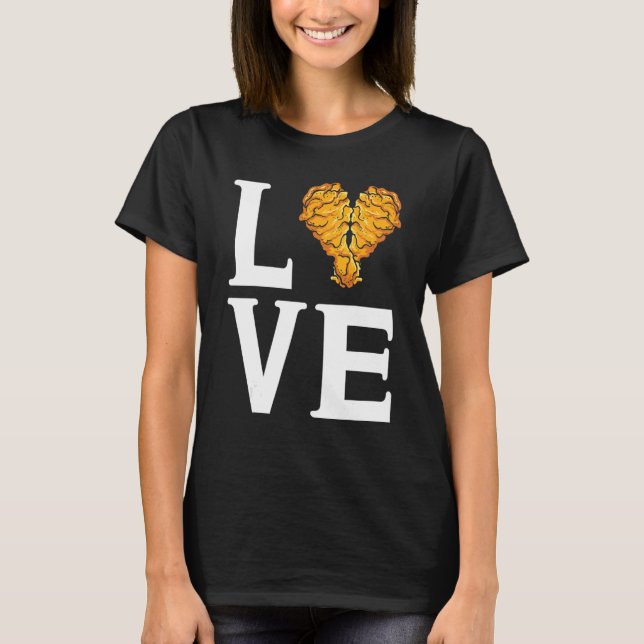 I Love Chicken Wings   Wings   T-Shirt (Front)
