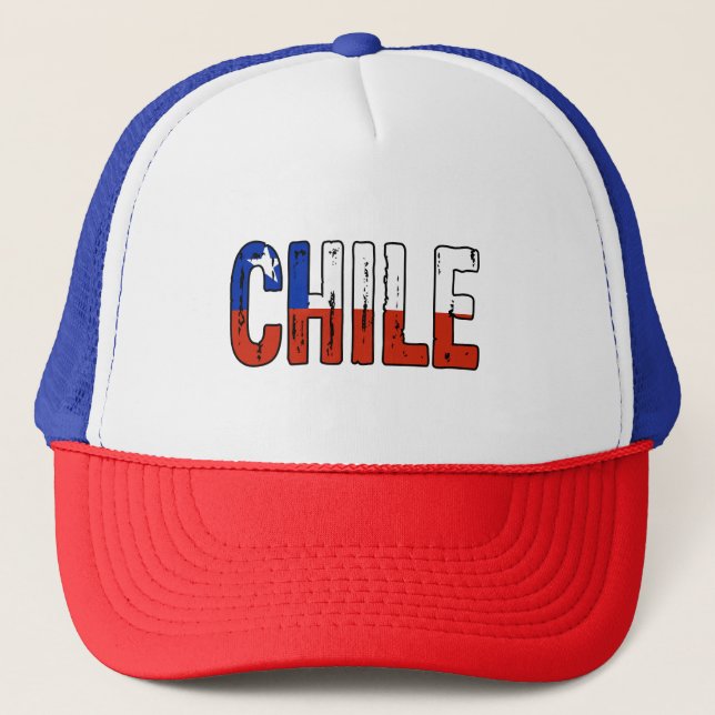 I love Chile Trucker Hat (Front)