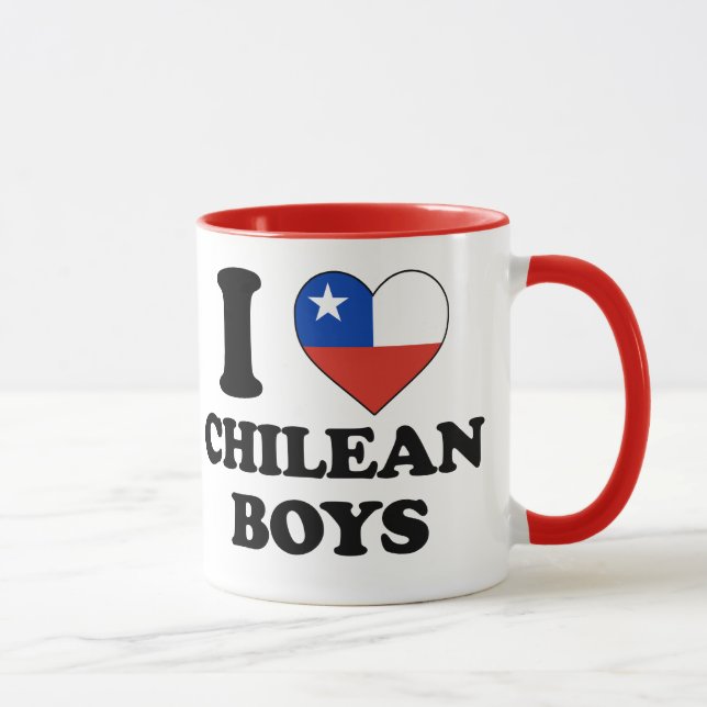 I love Chilean Boys Mug (Right)