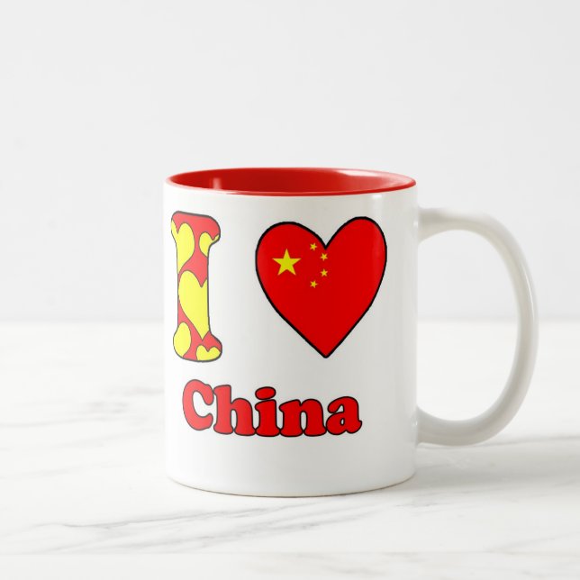 I love China Two-Tone Coffee Mug (Right)