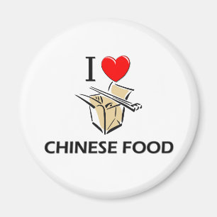 I Love Chinese Food Magnet