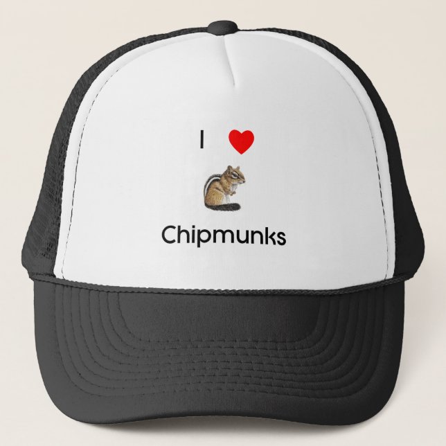 I love chipmunks Hat (Front)
