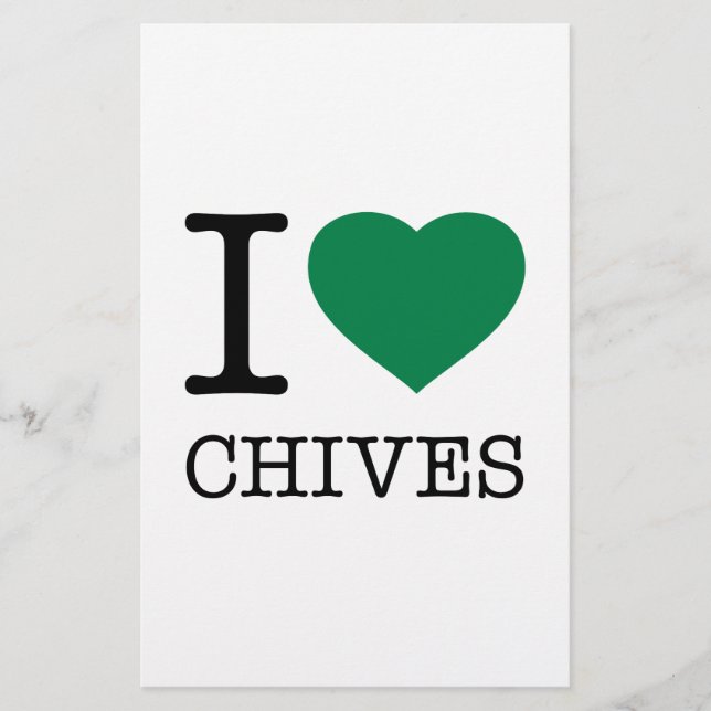I LOVE CHIVES FLYER (Front)