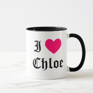 I Love Chloe Mug
