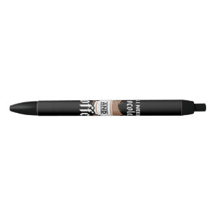 I Love Chocolate And Coffee Black Ink Pen