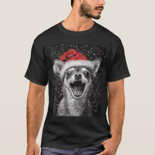 I Love Christmas Chihuahua  T-Shirt