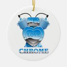 I Love Chrome - Ornament