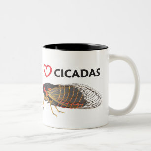 "I Love Cicada" Mug