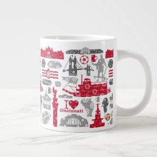 I Love Cincinnati 20oz Ceramic Mug