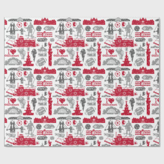 I Love Cincinnati 20oz Ceramic Mug Wrapping Paper
