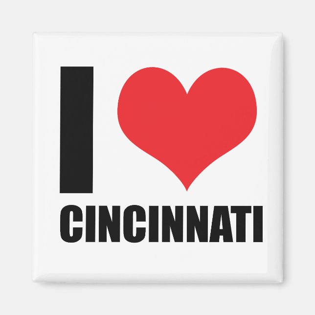I love Cincinnati  Magnet (Front)