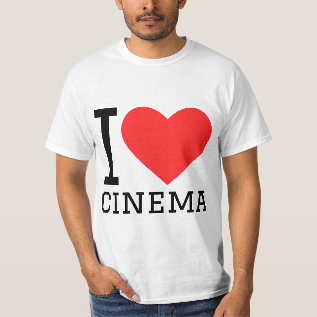 I love cinema T-Shirt (Front)