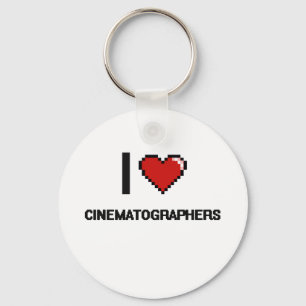 I love Cinematographers Keychain