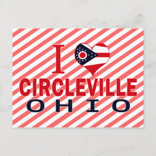 I love Circleville, Ohio Postcard