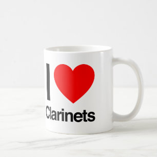 i love clarinets coffee mug