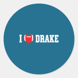 I love classic round sticker