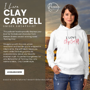I Love Clay Cardell Basic Unisex Sweatshirt