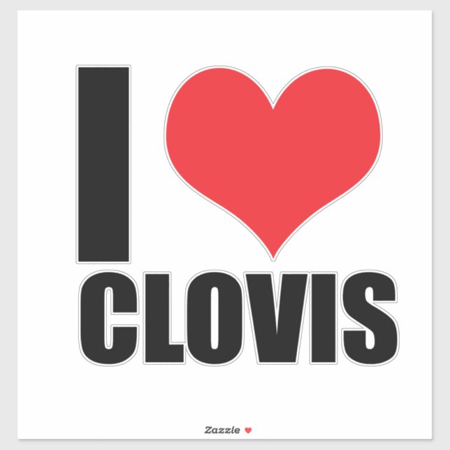 I love Clovis (Sheet)