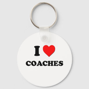 I love Coaches Keychain