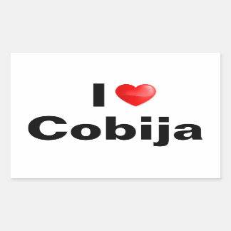 I love Cobija Sticker