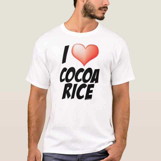 I LOVE COCOA RICE – T-Shirt (Front)