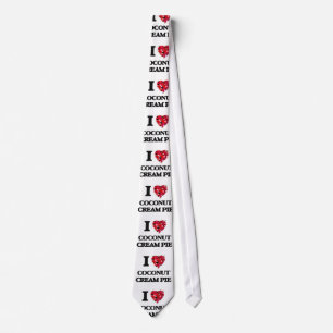 I love Coconut Cream Pie Tie