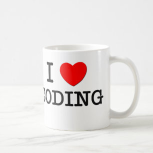 I Love Coding Coffee Mug