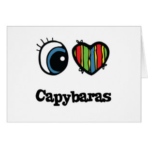 I Love (Coeur) Capybaras