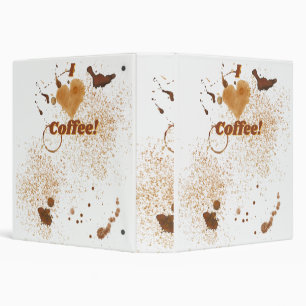 I Love Coffee Binder