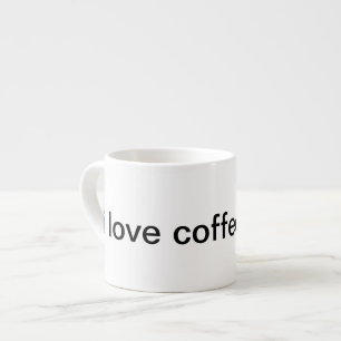 I love coffee break espresso cup