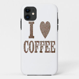I Love Coffee iPhone 11 Case