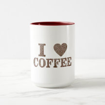 I Love Coffee Mug