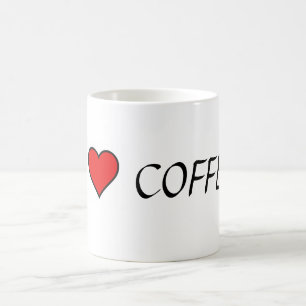 ~I Love Coffee~ MUG, CUSTOMIZE IT! Coffee Mug