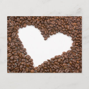 I Love Coffee Postcard