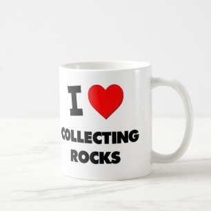 I Love Collecting Rocks Coffee Mug